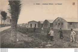 U12-21) OUGES (COTE D'OR ) AERODROME MILITAIRE - LES HANGARS  - ( ANIMATION - 2 SCANS  ) - Sonstige & Ohne Zuordnung