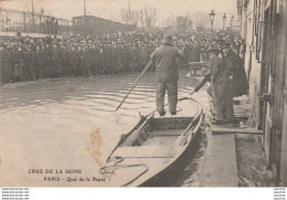 U12-75) PARIS (XII°) CRUE DE LA SEINE - QUAI DE LA RAPEE - ( ANIMATION - 2 SCANS ) - Arrondissement: 12