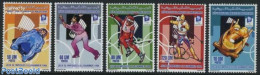 Mauritania 1993 Olympic Winter Games 5v, Mint NH, Sport - (Bob) Sleigh Sports - Ice Hockey - Olympic Winter Games - Sk.. - Wintersport (Sonstige)