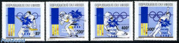 Niger 1996 Olympic Winter Games 4v, Mint NH, Sport - Olympic Winter Games - Skiing - Skisport