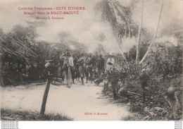 U15- COLONIES FRANCAISES - COTE D'IVOIRE - SENTIER DANS LE HAUT BAOUTE -  MISSION J. EYSSERIC - ( ANIMATION - 2 SCANS ) - Elfenbeinküste