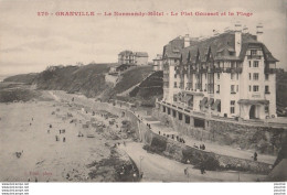 U17-50) GRANVILLE - LE NORMANDY HOTEL -  LE PLAT GOUSSET LA PLAGE  - ( 2 SCANS ) - Granville