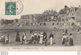 U19-62) WIMEREUX - LA PLAGE ET LES VILLAS - Other & Unclassified