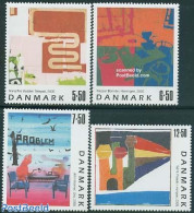 Denmark 2005 Art 4v, Mint NH, Art - Modern Art (1850-present) - Paintings - Neufs