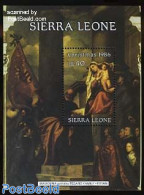 Sierra Leone 1986 Christmas S/s, Titian Painting, Mint NH, Religion - Christmas - Art - Paintings - Weihnachten