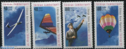 Türkiye 1997 Air Sports 4v, Mint NH, Sport - Transport - Gliding - Sport (other And Mixed) - Balloons - Andere & Zonder Classificatie