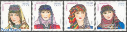 Türkiye 1997 Hair And Heads 4v, Mint NH, Various - Costumes - Other & Unclassified