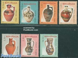 Romania 2005 Definitives, Pottery 7v, Mint NH, Art - Art & Antique Objects - Ceramics - Ongebruikt