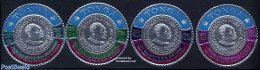 Tonga 1968 On Service, King Birthday 4v, Mint NH, History - Kings & Queens (Royalty) - Familles Royales