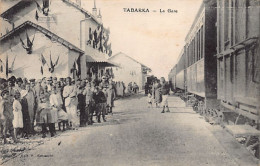 Tunisie - TABARKA - La Gare - Ed. P. Bonnaure  - Tunisia