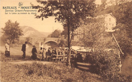 Belgique - ANSEREMME (Namur) Service De Bateaux Mouettes Entre Dinant Et Anseremme - Hôtel De La Lesse En Arrière Plan - Autres & Non Classés