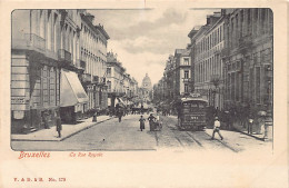 Belgique - BRUXELLES - La Rue Royale - Tramway 531 - Ed. V. & D. 179 - Andere & Zonder Classificatie