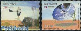 Paraguay 2006 UPAEP, Energy 2v, Mint NH, Science - Various - Energy - U.P.A.E. - Mills (Wind & Water) - Mühlen