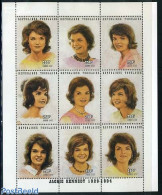 Togo 1997 Jacqueline Kennedy 9v M/s, Mint NH, History - Women - Non Classés