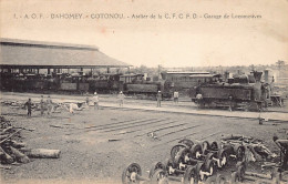 Bénin - COTONOU - Atelier Du Chemin De Fer - Garage Des Locomotives - Ed. Gustave Darboux 7 - Benin