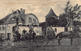 Poland - NIDZICA Neidenburg - Russian Field Kitchen Captured In The City Destroyed During World War One  - Poland