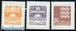 Denmark 2010 Definitives 3v S-a, Mint NH - Neufs