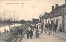 51-CONFLANS SUR SEINE-ENFANTS A L ANCIEN PORT-N 6009-F/0285 - Autres & Non Classés