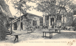 94-LA VARENNE CHENNEVIERES-INTERIEUR DU RESTAURANT CLODOCHE-N 6009-F/0223 - Saint Maur Des Fosses