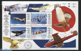 Guyana 1998 80 Years Royal Air Force 4v M/s, Mint NH, History - Transport - Militarism - Aircraft & Aviation - Militaria