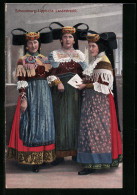 AK Damen In Schaumburg-Lippischer Landestracht  - Costumes