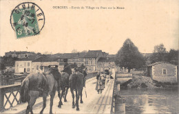 55-OURCHES SUR MEUSE-PONT SUR LA MEUSE-CHEVAUX-N 6009-F/0073 - Autres & Non Classés