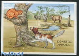 Uganda 1995 Ox S/s, Mint NH, Nature - Animals (others & Mixed) - Cats - Cattle - Dogs - Autres & Non Classés