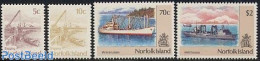 Norfolk Island 1990 Ships 4v, Mint NH, Transport - Ships And Boats - Schiffe