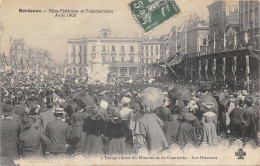 33-BORDEAUX-FETES FEDERALES ET PRESIDENTIELLES 1905-N 6009-E/0261 - Bordeaux