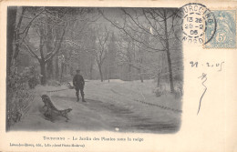 59-TOURCOING-JARDIN DES PLANTES SOUS LA NEIGE-N 6009-E/0103 - Tourcoing