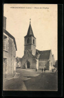 CPA Concremiers, Place De L`Eglise  - Autres & Non Classés