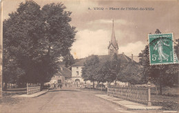 52-VICQ-PLACE DE L HOTEL DE VILLE-N 6009-E/0009 - Autres & Non Classés