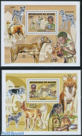 Guinea, Republic 2006 Scouting, Dogs 2 S/s, Mint NH, Nature - Sport - Dogs - Scouting - Autres & Non Classés