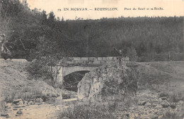 71-ROUSSILLON EN  MORVAN-PONT SU SEUIL-N 6009-D/0235 - Autres & Non Classés