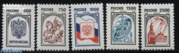 Russia 1997 Definitives 5v, Mint NH, History - Nature - Science - Coat Of Arms - Horses - Energy - Autres & Non Classés