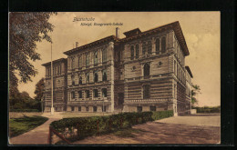 AK Buxtehude, Königl. Baugewerk-Schule  - Buxtehude