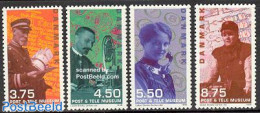 Denmark 1998 New Postal Museum 4v, Mint NH, Science - Telecommunication - Post - Art - Museums - Unused Stamps