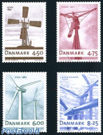Denmark 2007 Windmills 4v, Mint NH, Various - Mills (Wind & Water) - Unused Stamps