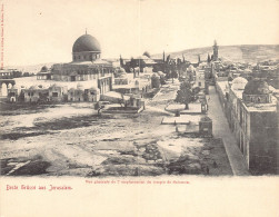 Israel - JERUSALEM - The Temple Area - DOUBLE POSTCARD - Publ. Unknwon  - Israel