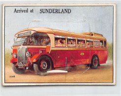 England - SUNDERLAND - Bus - Sachet Postcard - Other & Unclassified