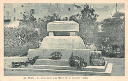 SFAX - Le Monument Aux Morts De La Grande Guerre - Ed. Librairie Muzi 58 - Tunisia