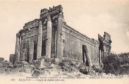 Liban - BAALBEK - Temple De Jupiter (côté Est) - Ed. Photographie Bonfils, Successeur A. Guiragossian 110 - Liban