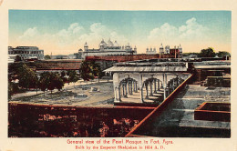 India - AGRA - General View Of The Pearl Mosque In Fort - Publ. H. A. Mirza & So - India