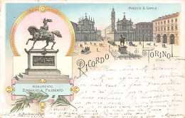 TORINO - Litografia - Ed. B. Marchisio E Figli - Anno 1897 - Sonstige & Ohne Zuordnung