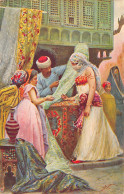 Egypt - Cloth Seller With Egyptian Women - Publ. The Cairo Postcard Trust Serie Harem - 658 - Autres & Non Classés