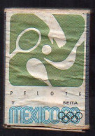 Boite D'Allumettes - JEUX OLYMPIQUES MEXICO 1968 - Pelote - Boites D'allumettes