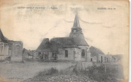 80-CERISY GAILLY-L EGLISE-DETRUITE-N 6009-H/0271 - Autres & Non Classés