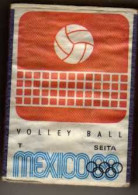 Boite D'Allumettes - JEUX OLYMPIQUES MEXICO 1968 - Volley Ball - Zündholzschachteln