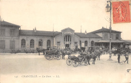 60-CHANTILLY-LA GARE-ATTELAGE-N 6009-H/0155 - Chantilly