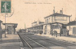 60-CHANTILLY-INTERIEUR DE LA GARE-N 6009-H/0143 - Chantilly